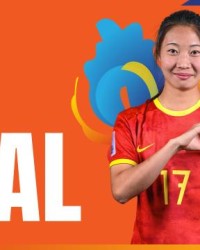 【U20女足亚洲杯】霍悦欣超远吊射 中国1比1朝鲜